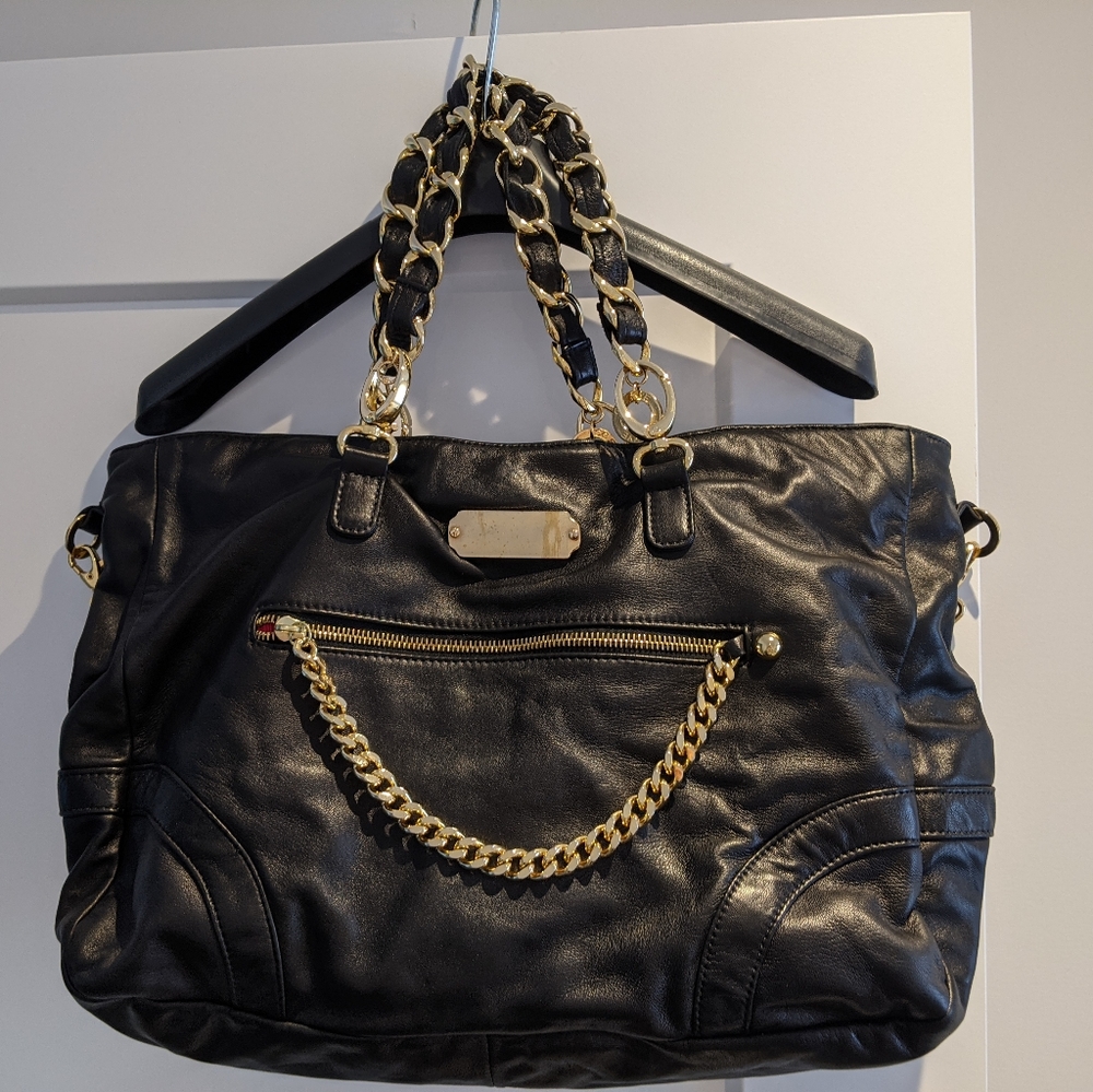 CC Skye Lamb Skin Leather Satchel